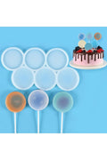 Cakepops Çoklu Daire Lolipop Şekerleme Çikolata & Pasta Silikon Kalıbı