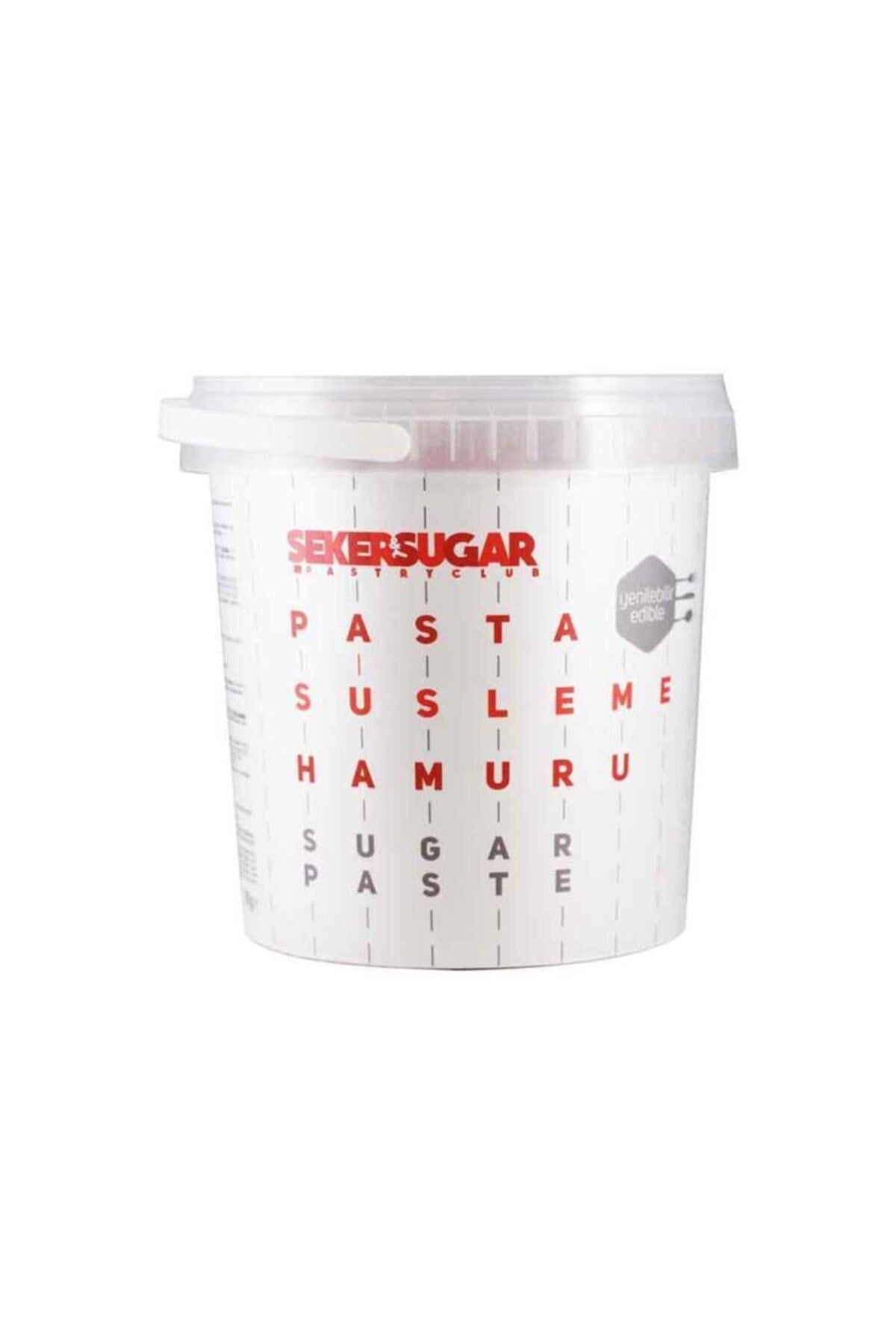 ŞEKER & SUGAR Şeker Hamuru 500 Gram Kırmızı