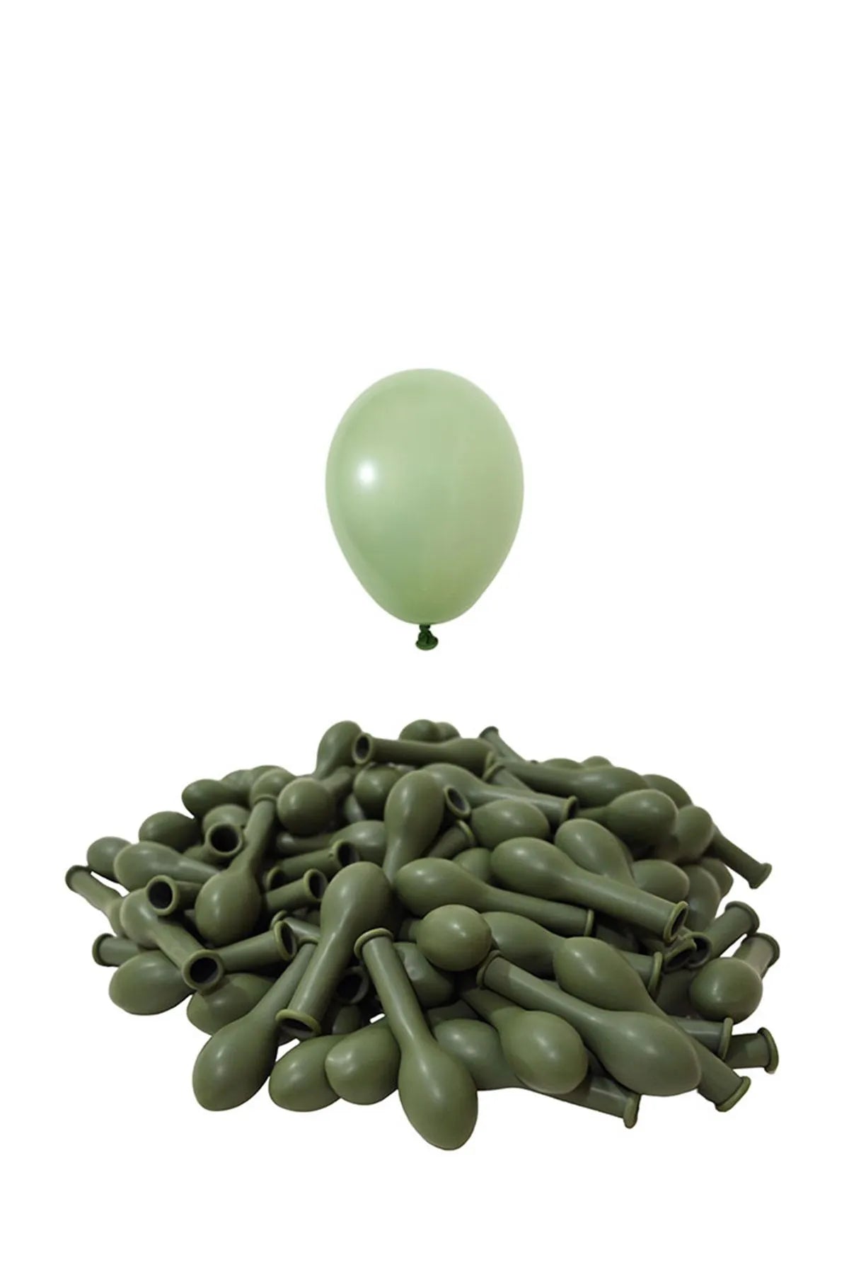 Küf Yeşil Balon 100 Adet 5 İnç