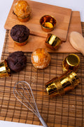 Muffin Cupcake Kalıbı İçi Gold Renk 25 Adet