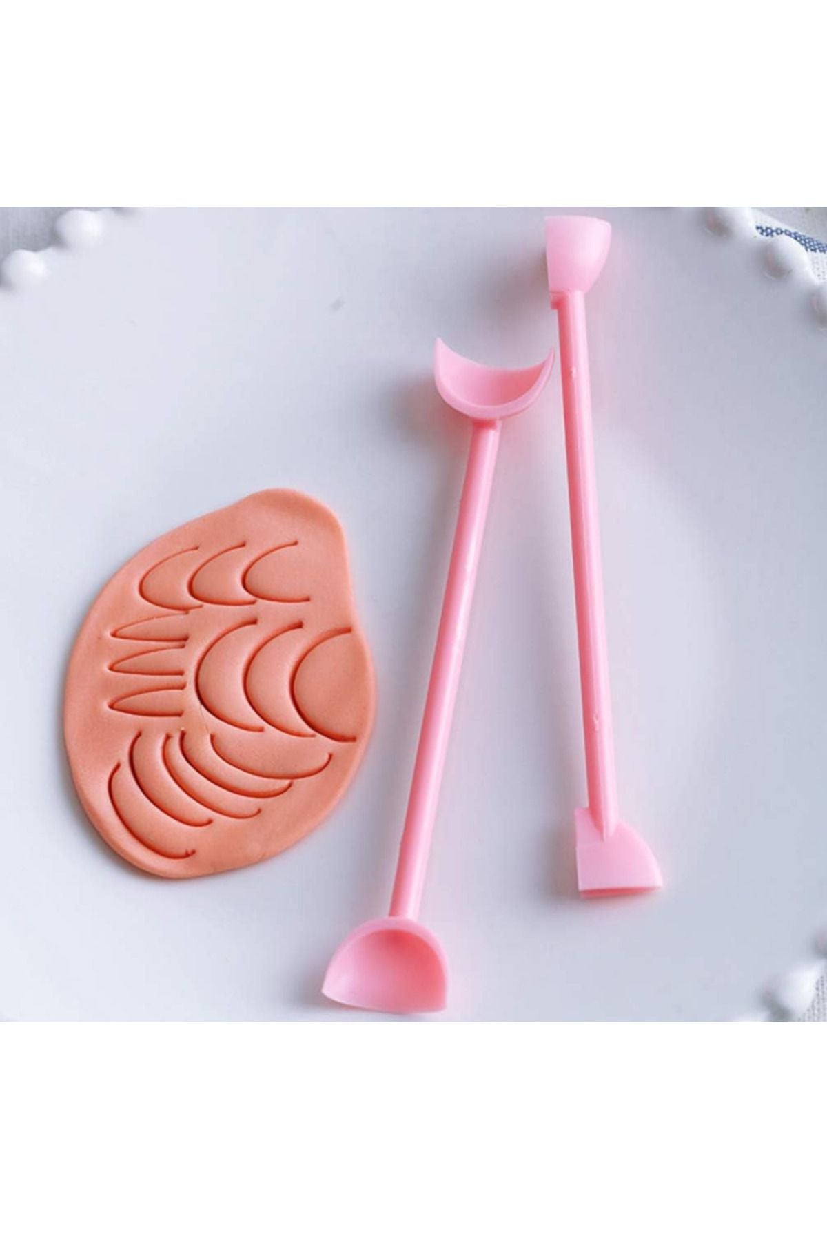 Göz Ağız Modelleme Seti 5li Şeker Hamuru Şekillendirici Marzipan Şekillendirme Seti Pasta Modelleme Seti