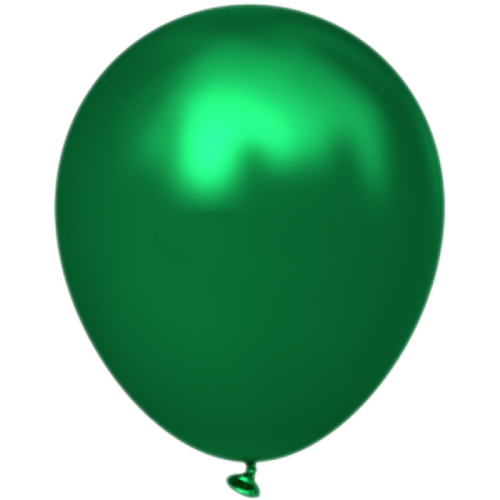 Haki Yeşil Metalik Balon 10 Adet