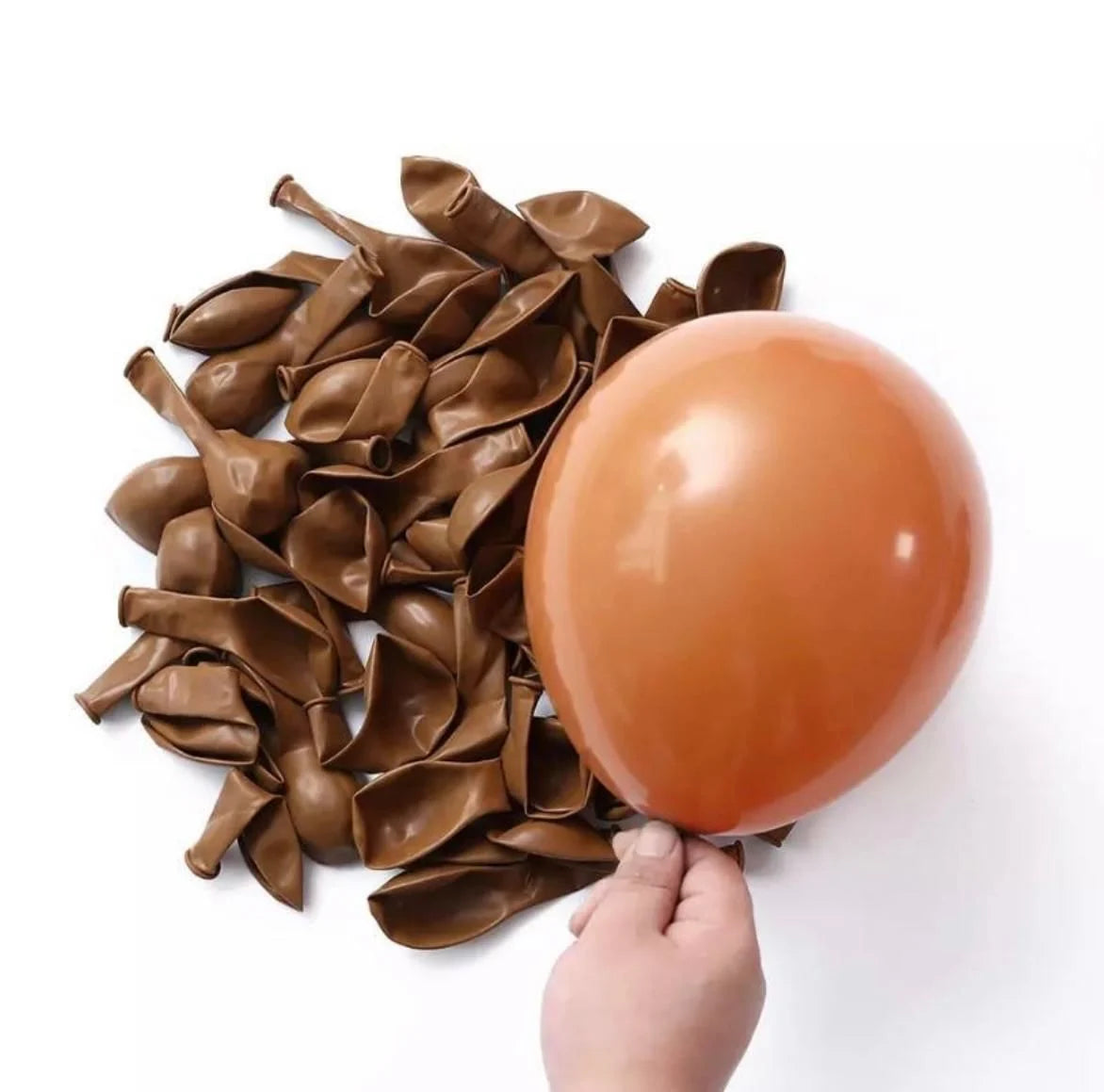 Karamel Pastel Balon 100 Adet 5 İnç