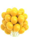 Pastel Balon Sarı Renk 12 Adet