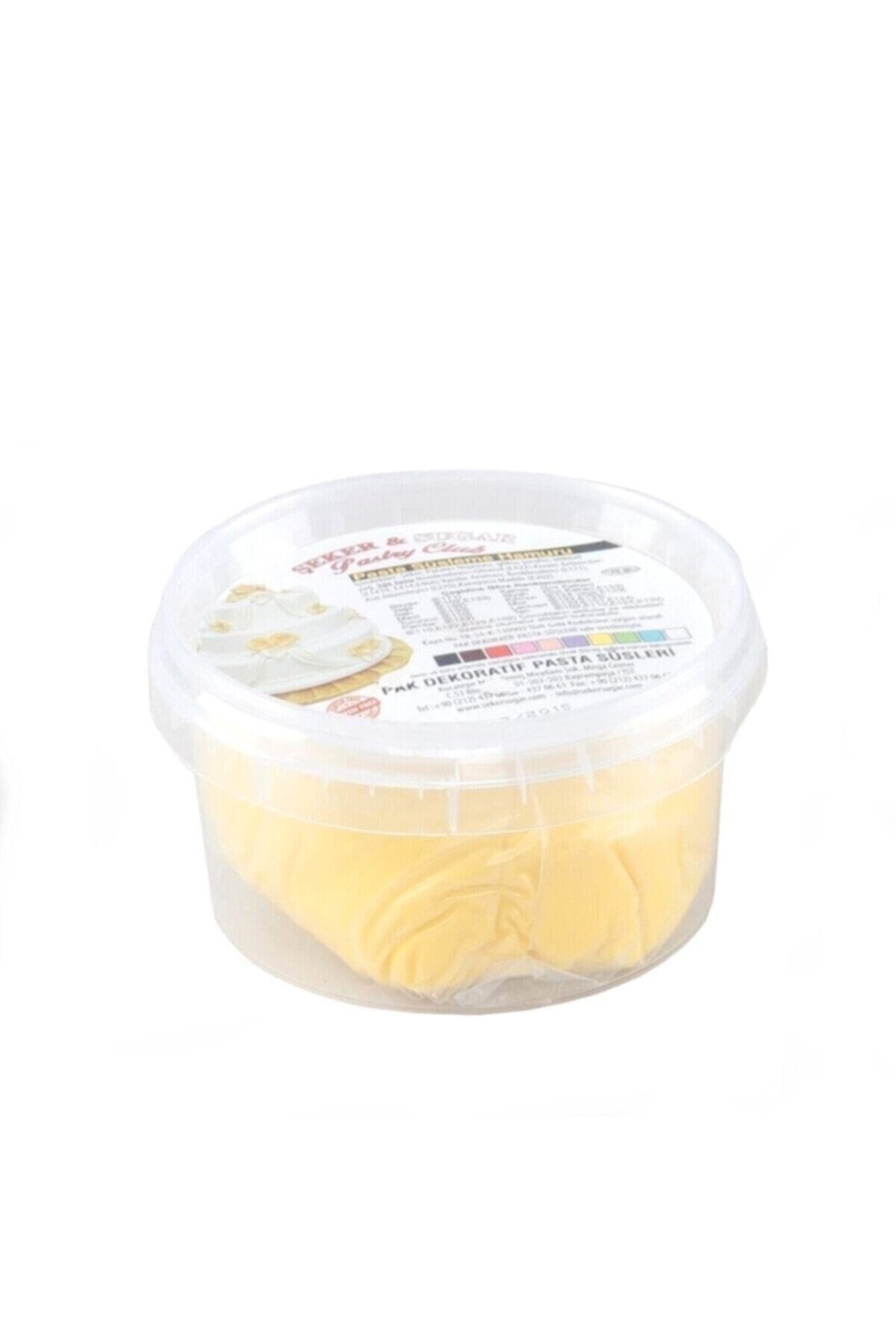 ŞEKER & SUGAR Şeker Hamuru Sarı (200 gr)