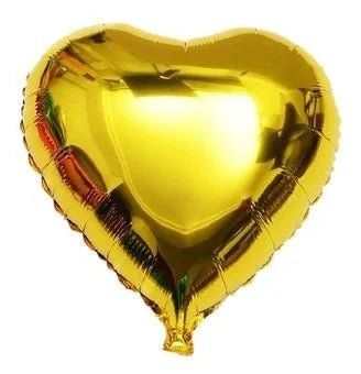 Gold Kalp Folyo Balon 34 inc