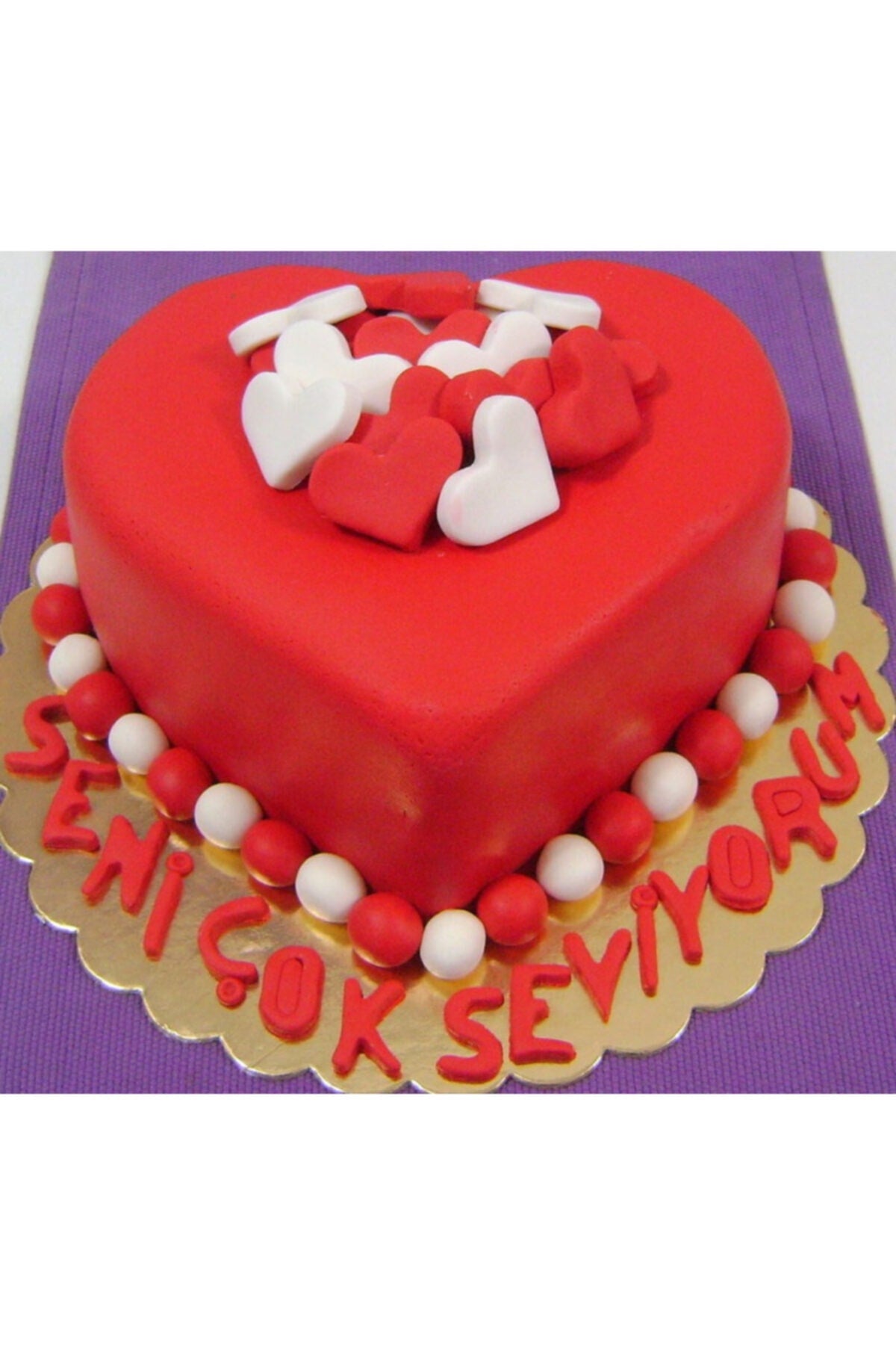 ŞEKER & SUGAR Şeker Hamuru 500 Gram Kırmızı