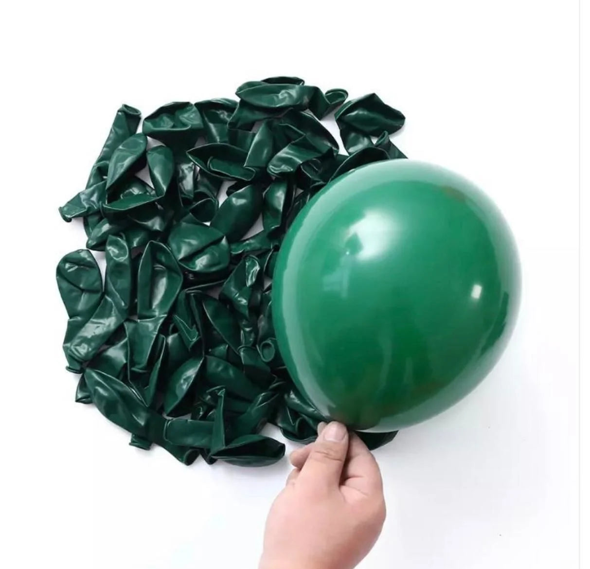 Haki Yeşil Pastel Balon 100 Adet 5 İnç