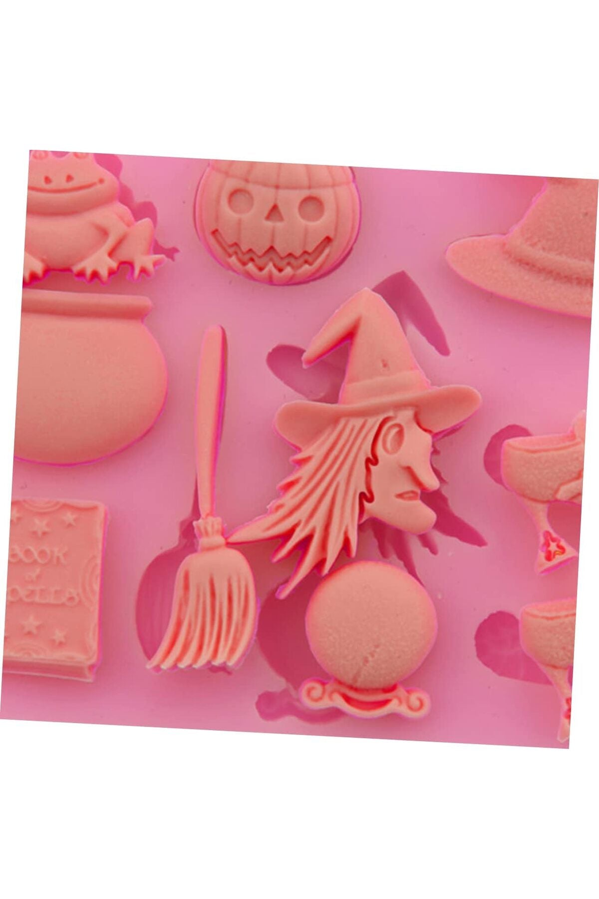Silikon Halloween Cadılar Bayramı Temalı Çikolata Kek Kurabiye Kalıbı
