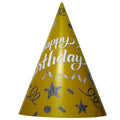 Happy Birthday Külah Şapka Gold 8'li