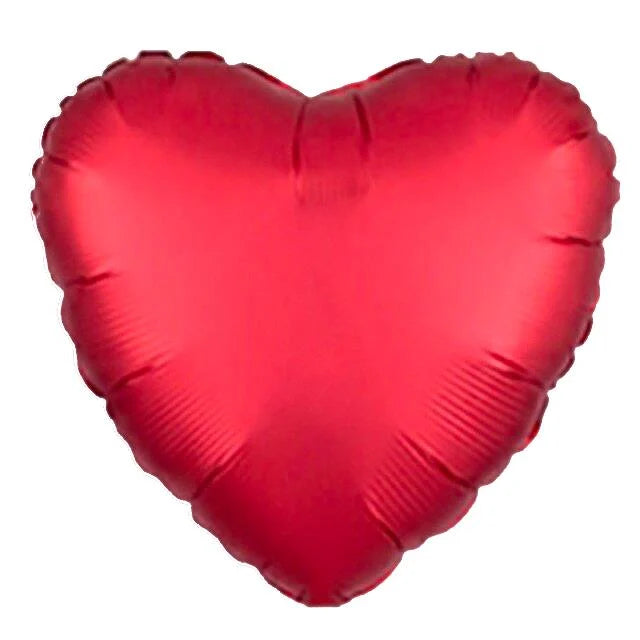 Kırmızı Kalp Folyo Balon 18 inc