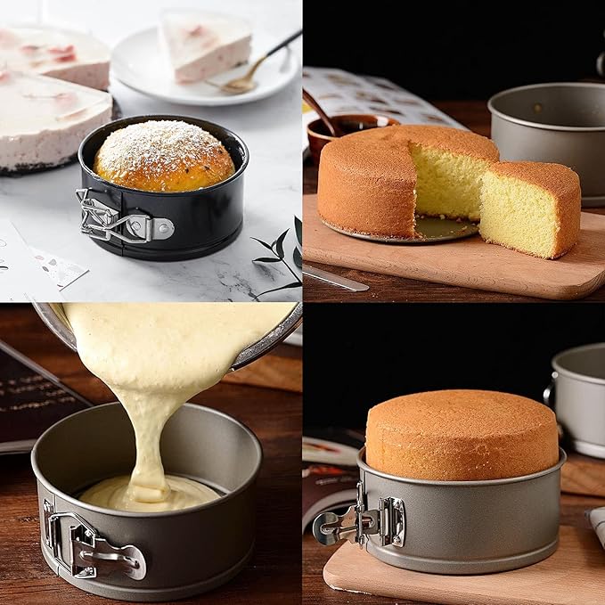 Yuvarlak Mini Kelepçeli Kek Kalıbı 12 cm