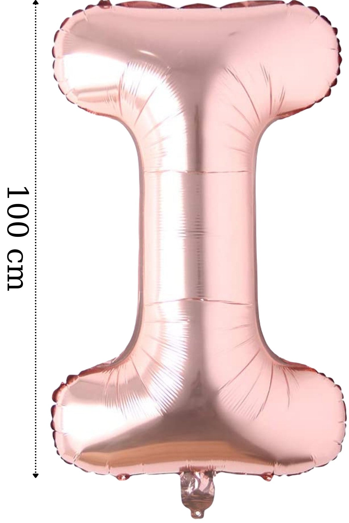 Folyo Balon I Harfi Helyum Balon 100 Cm Rose Renk