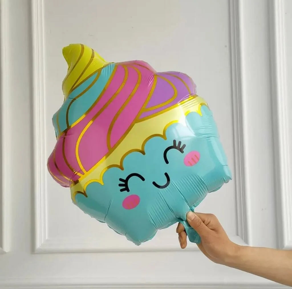 Gökkuşağı Dondurma Balon Zincir Seti
