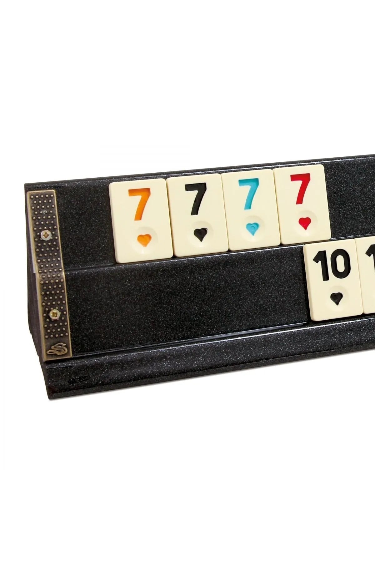 Siyah Inci Okey Takımı - Lüks Okey Takımı - Büyük Boy 1. Kalite 43 Cm