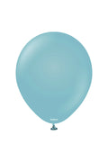 Mavi Cam Retro Balon 100 Adet 5 İnç