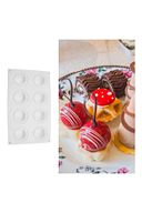 Yuvarlak Top Tatlı Mousse Çikolata Truffle Sakız Silikon Kalıbı