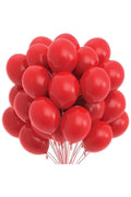 Pastel Balon Çöl Kırmızı Renk 12 Adet