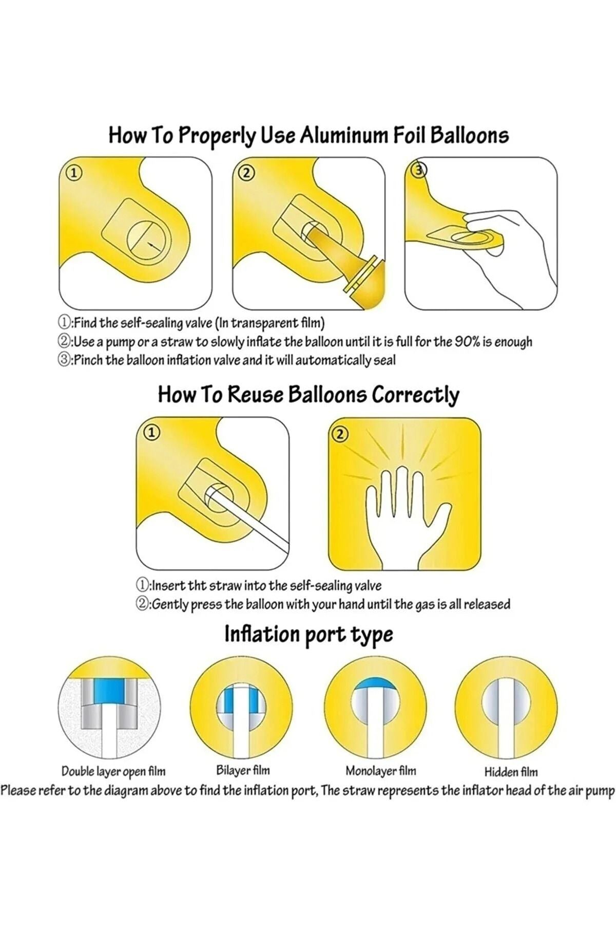Folyo Balon 3 Rakamı Helyum Balon 76 Cm Krem Renk