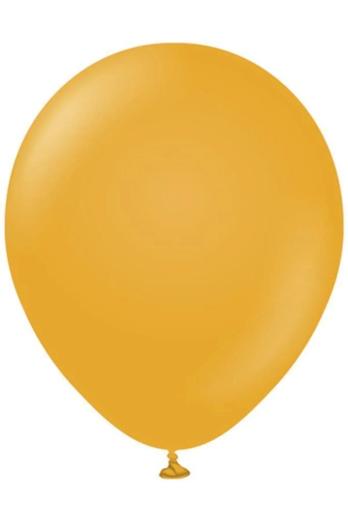 Zerdeçal Retro Balon 100 Adet 5 İnç