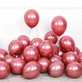 Fuşya Krom Balon 5 Adet