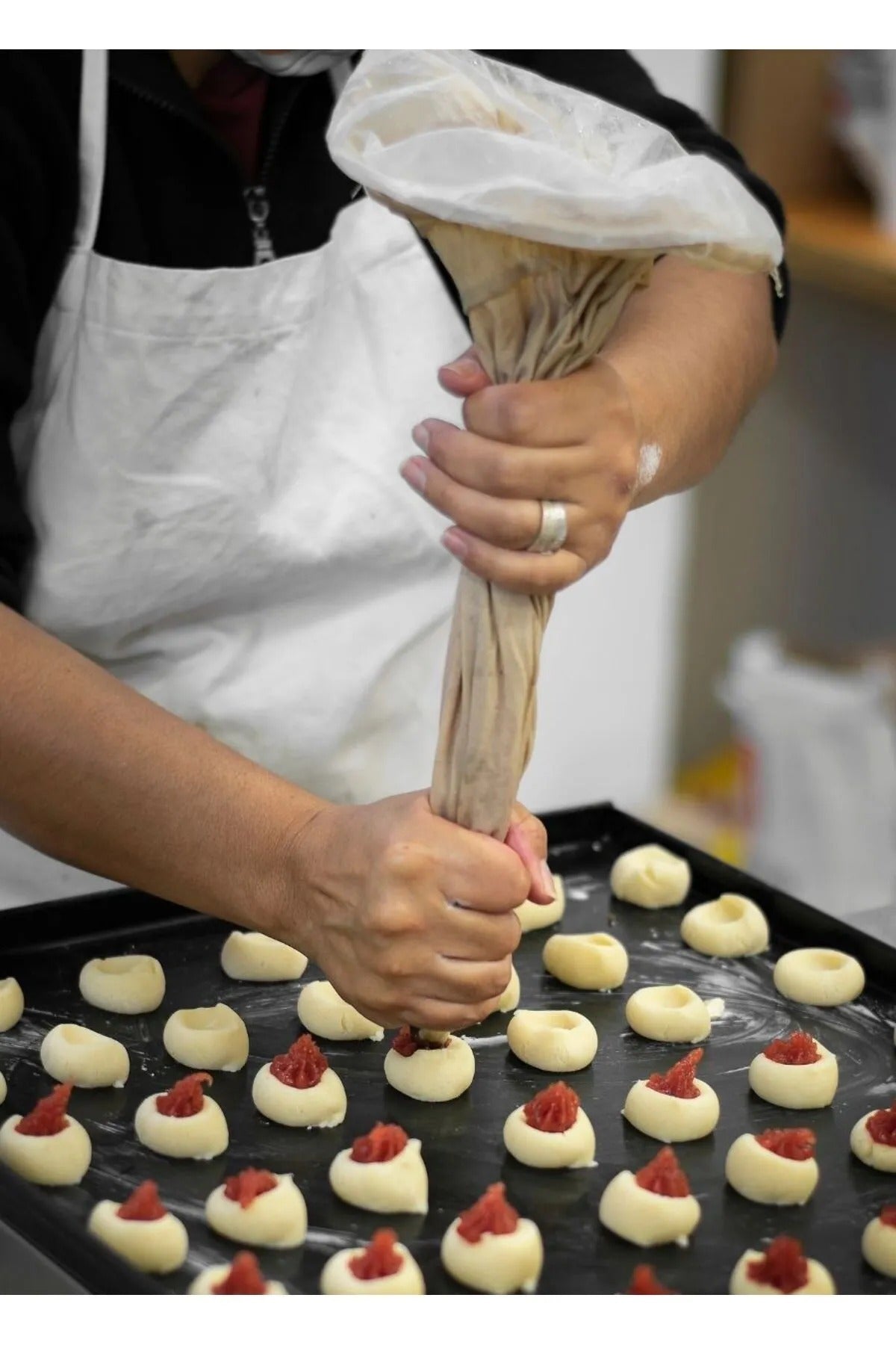 Krema Duyu Seti Büyük Boy Pasta Dolgu Kreması Paslanmaz Şanti Duyu Seti 24'lü