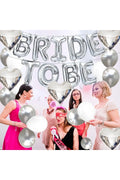 Bride To Be Gümüş Folyo Balon Konsept
