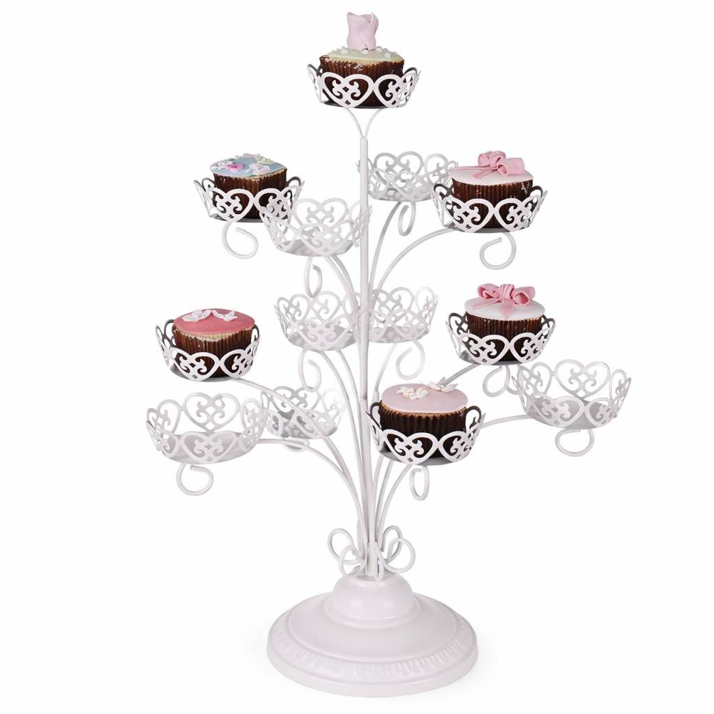Metal Cupcake Standı 11’li – Cupcake ve Kek Sunum Standı