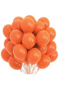Pastel Balon Turuncu Renk 12 Adet