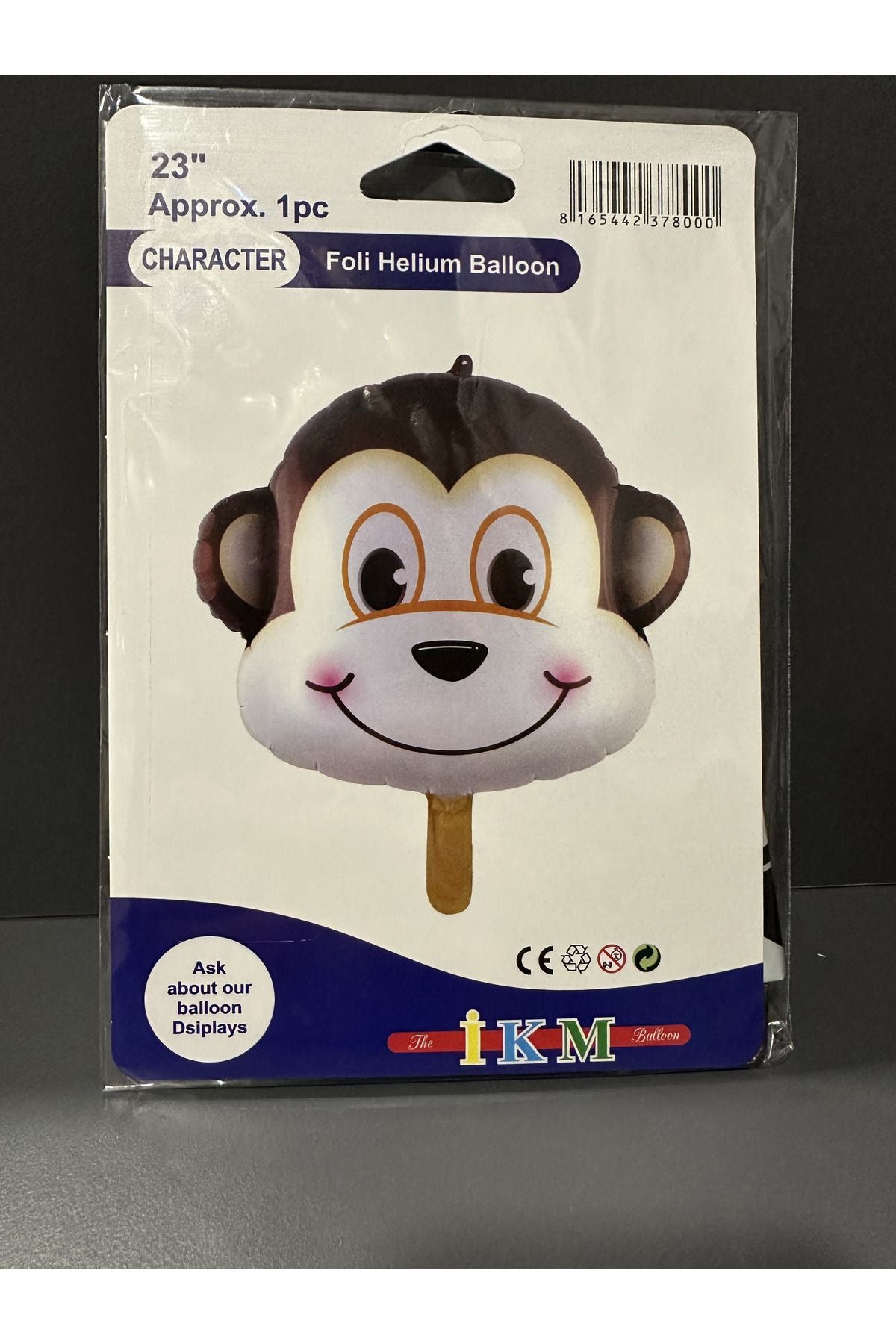 Sevimli Maymun Folyo Balon
