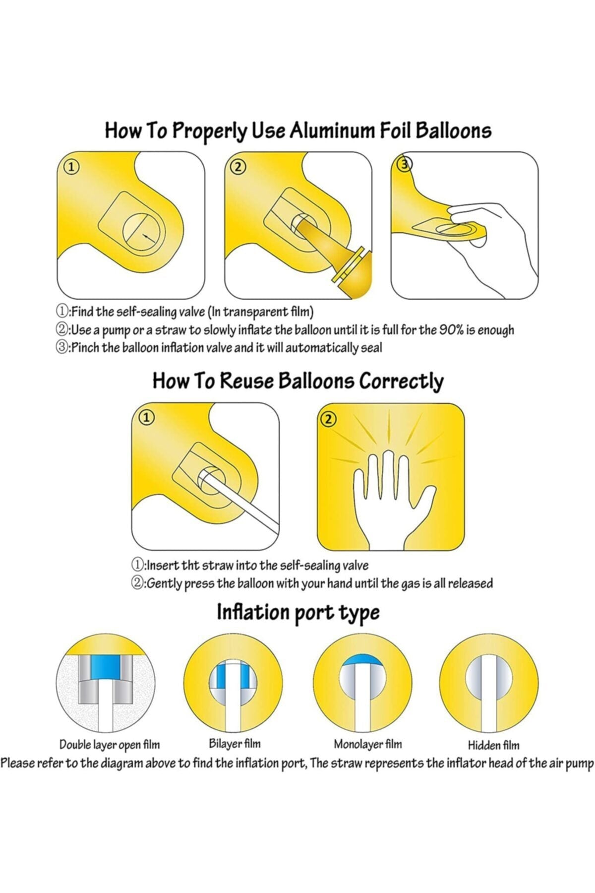 Folyo Balon 5 Rakamı Helyum Balon 40 Cm Mavi Renk