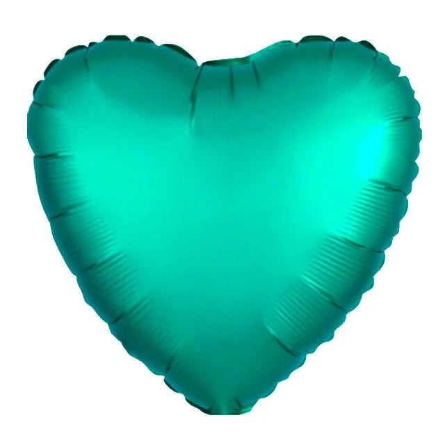 Yeşil Kalp Folyo Balon 18 inc