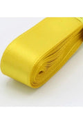 Kurdela Saten 2 Cm Sarı Renk 10 Metre Kurdele