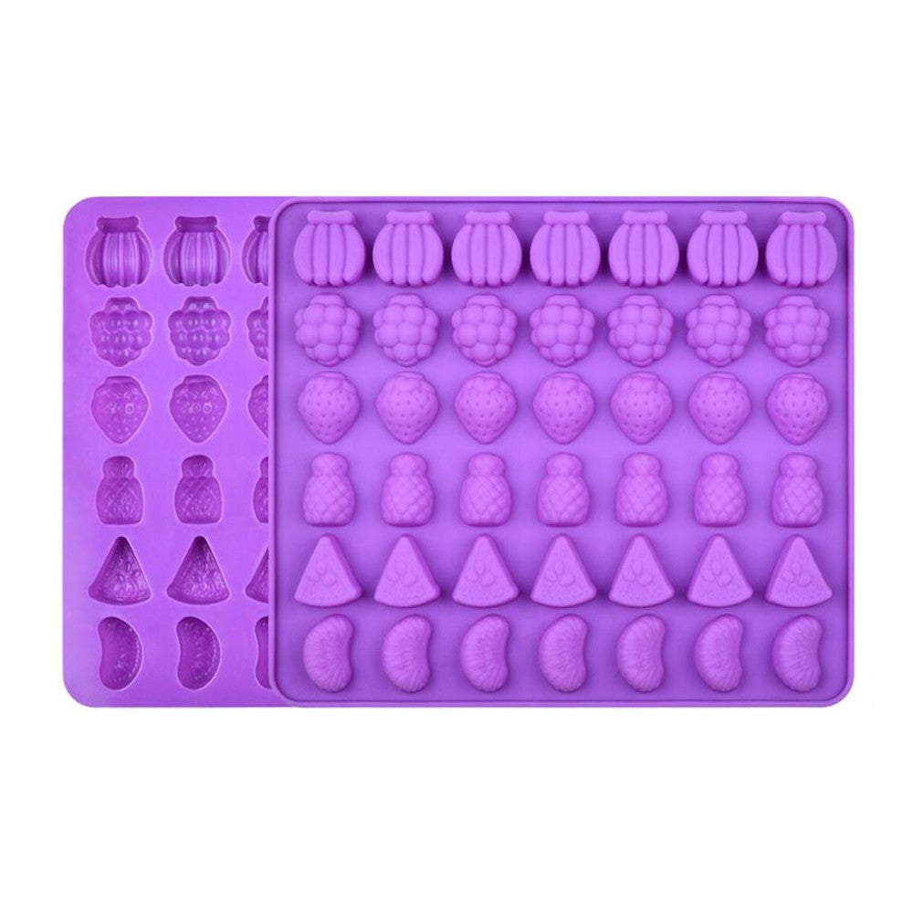 Sugarcraft Silikon Kek Kalıbı Minik Meyve Figürleri Kalıbı Şeker Hamuru Jelibon Kalıbı