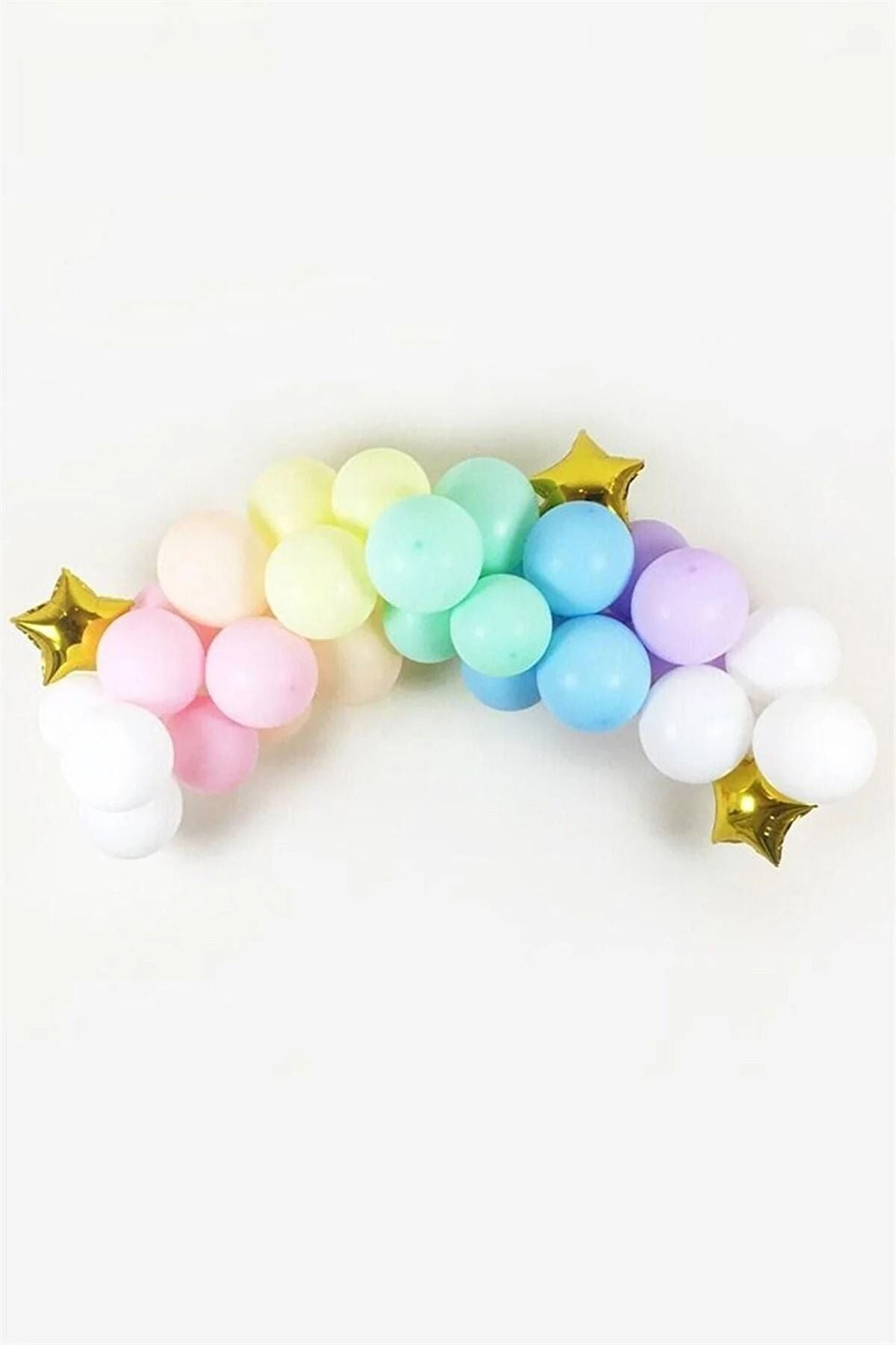 Makaron Doğum Günü Balon Zincir Set