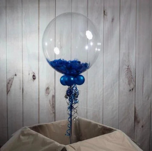 Lacivert Tüylü Balon