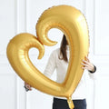 Gold Kalp Folyo Balon 40 Inc