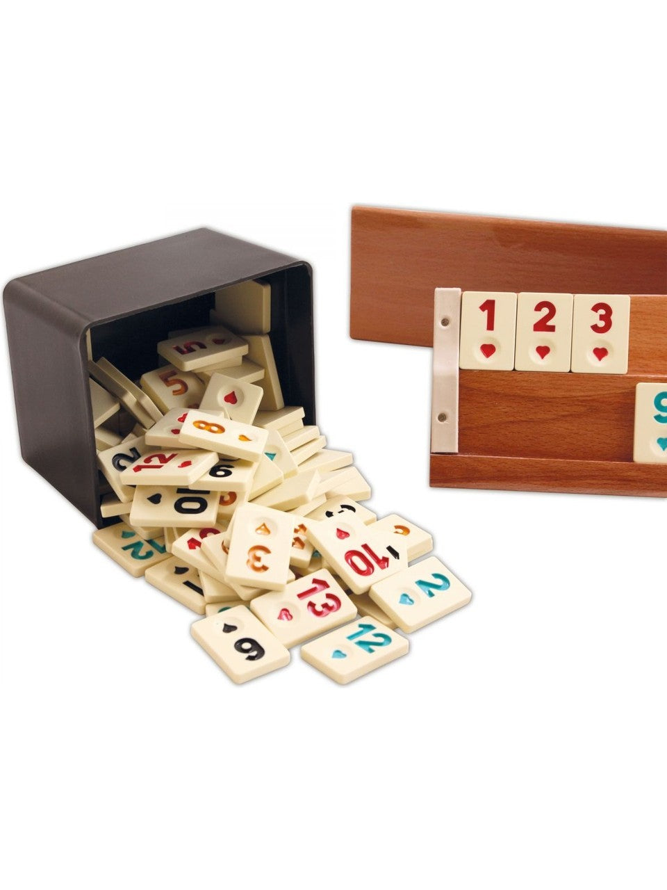 Flash Ağaç Okey Takımı - 1. Kalite Ağaç Istakalı Okey Takımı