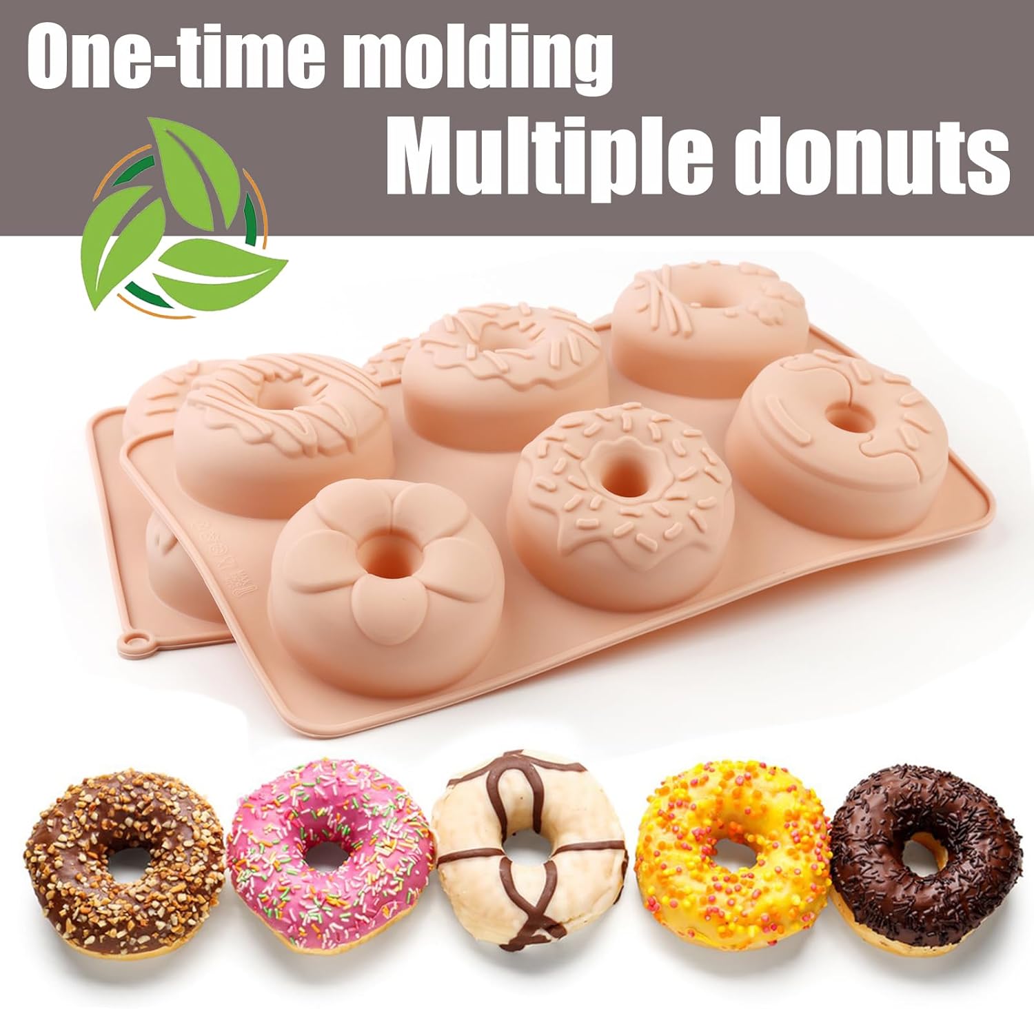 Silikon Donut Jöle Cupcake Çörek Kek Ekmek Pasta Kalıbı