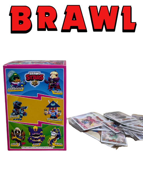 Brawl Star Yeni Özel Seri 3'lü Paketlerde 150x3 Toplam 450 Adet Kutulu Oyun Kartı 2025