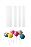 Lolipop Çubuğu CakePop Kek Çubuğu Parti Çubuğu Plastik Çubuk 1000 Adet