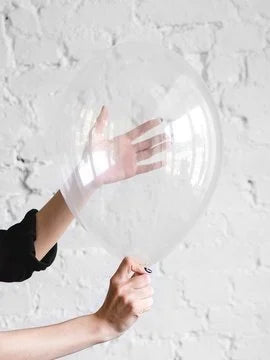 Şeffaf Latex Balon 10 Adet