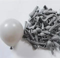 Gri Pastel Balon 100 Adet 5 İnç