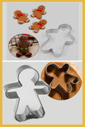 Paslanmaz Metal Kurabiye Kalıbı, Ginger Man, Adam Kalıbı