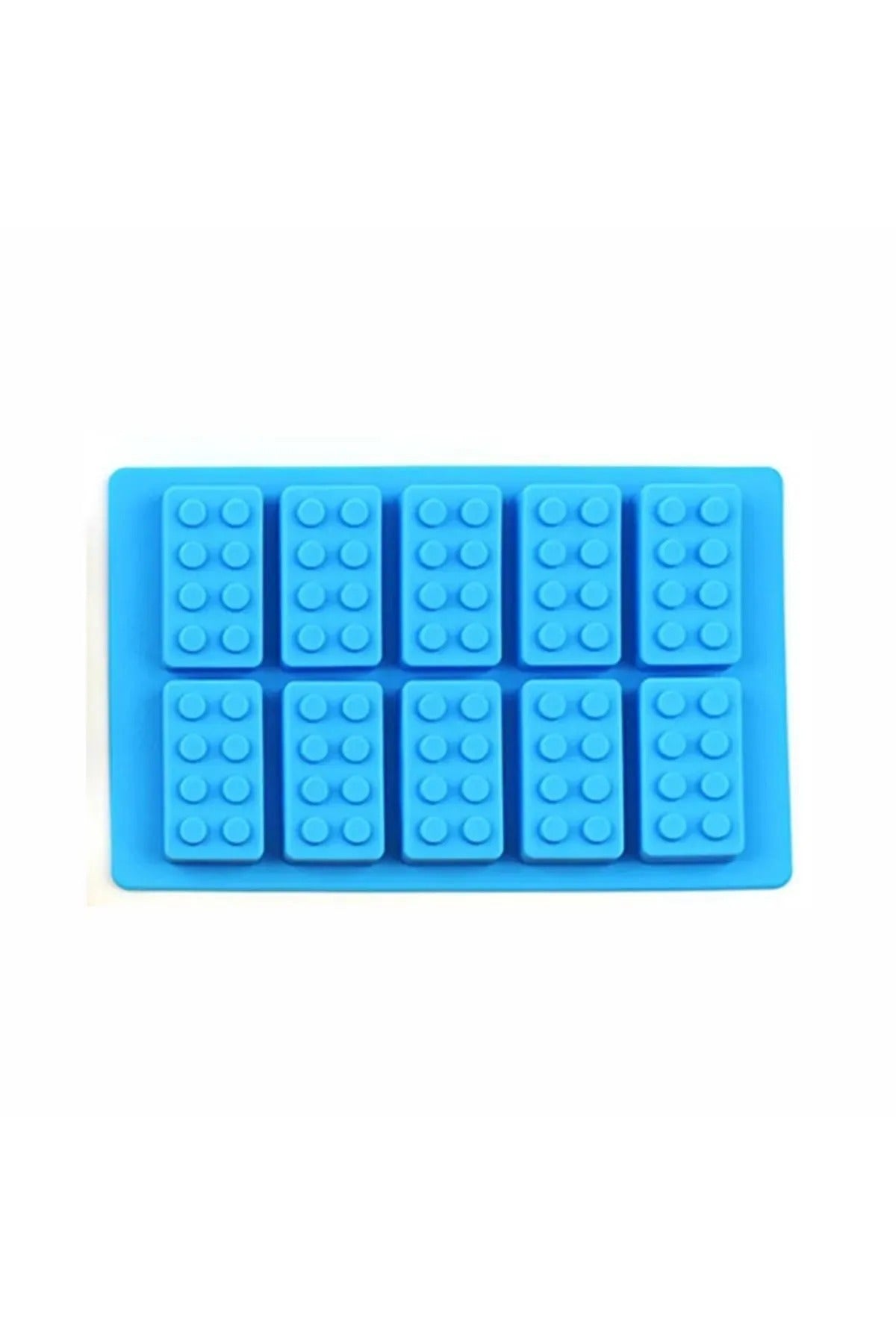 Silikon Düz Lego Çikolata Silikon Kalıbı