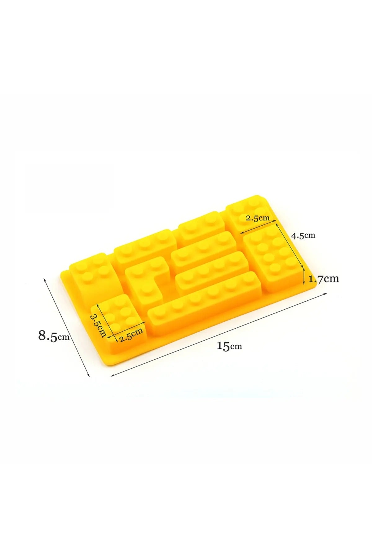 Silikon Lego Kek Kurabiye Çikolata Kalıbı