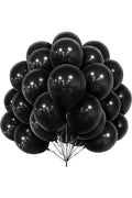 Pastel Balon Siyah Renk 12 Adet