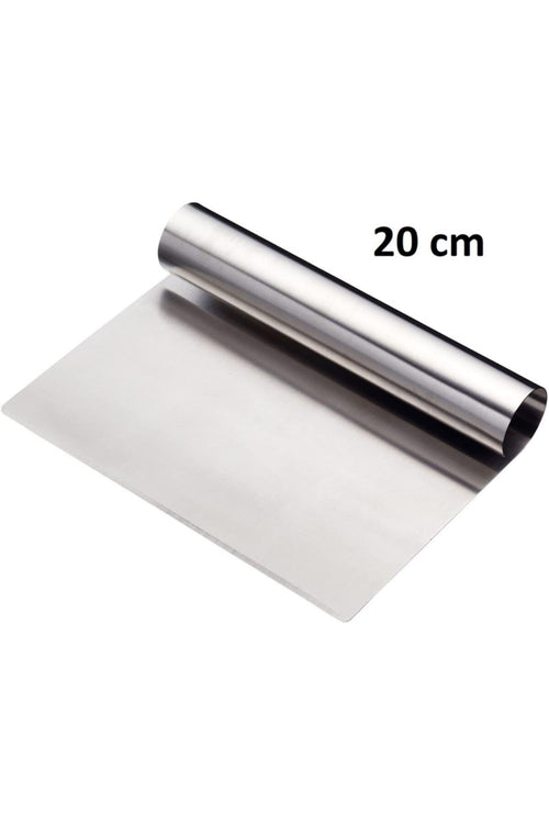 Çelik Spatula Hamur Kazıyıcı Pasta Sıvama Aparatı 20 Cm