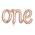One Rose Gold Folyo Balon