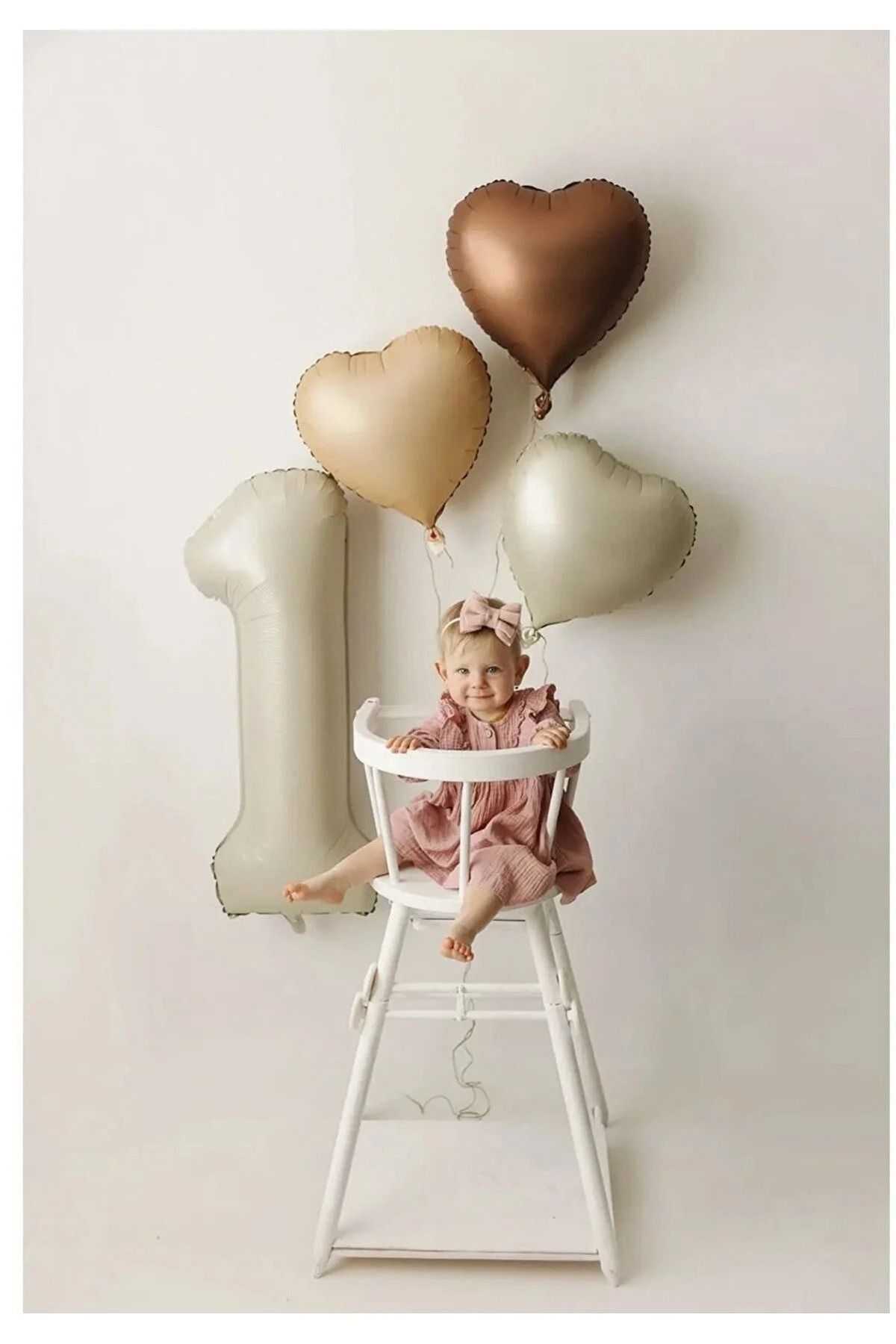 Retro Pastel Doğum Günü Balon Seti